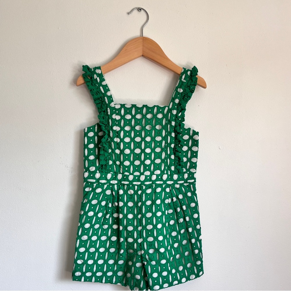 Janie and Jack Eyelet Romper
